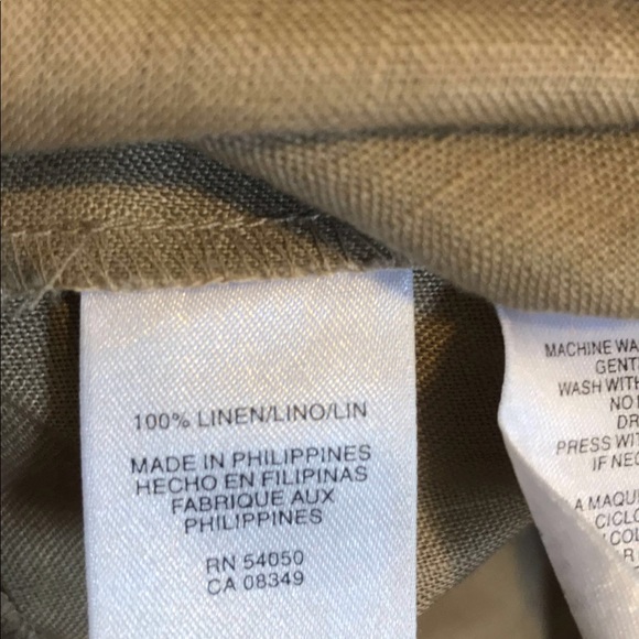 JONES N York signature tan color shirts “M” - Picture 7 of 7